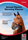 Annual Equine Worming Wall Planner